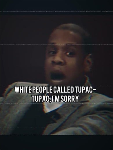 Jay -Z corrects interviewer about ‘TUPAC’ #tupacshakur