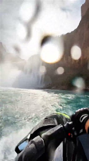 POV: Jet Ski vs Giant Waterfall