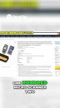 Best Network Cable Testers Top Picks for Every Budget #wifi7 #networking #techshorts #homenetwork