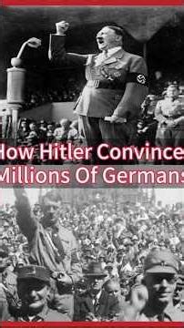 How #hitler Deceived Millions Of Germans.
