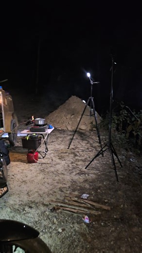 Outdoor Cooking and Bonfire fun #camping #campfire #cooking #bonfire #outdoors #night #nightvibes