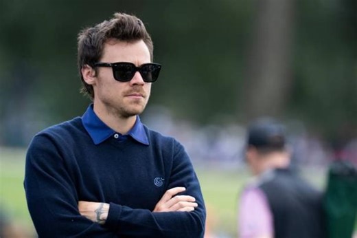 Harry Styles spotted in Masters gallery, says he's made 'a couple birdies' at Augusta National