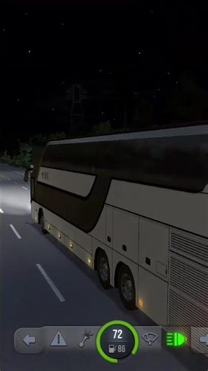 Wow Amazing 😍 night view Bus Simulator Ultimate #bussimulatorultimate