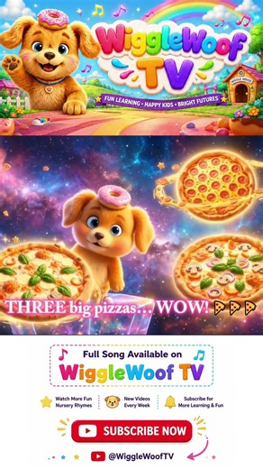 Funny Pizza Song 🍕🚀 | Kids dance song | Short 2