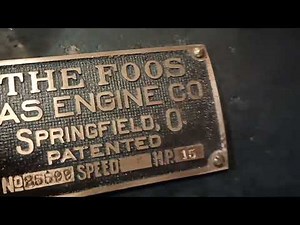 Foos 15 HP gas engine