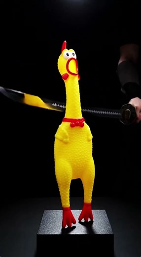 Katana vs shrilling chicken #shorts #sora