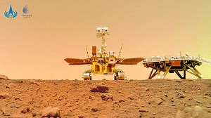 Mars - La Chine laisse sa trace sur Mars