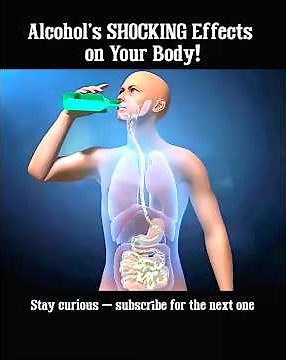 Alcohol's SHOCKING Effects on Your Body 🤯 #Shorts #drink #health