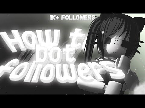 *NEW METHOD* How to Get a Lot of Followers in Roblox! (BOT FOLLOWERS)