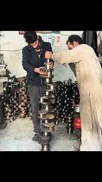 Incredible Crankshaft Repair Process by Experienced Machinist