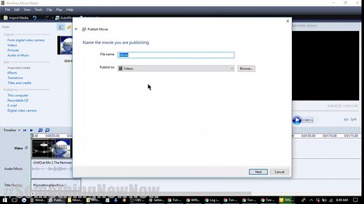 Windows Movie Maker 6.0 On Windows 10 (Downloads In Description) : Something New Now Media Promotions (SNN) : Free Download, Borrow, and Streaming : Internet Archive