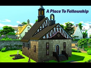 Building The Perfect Medieval Church in Sims 4: Speed Build