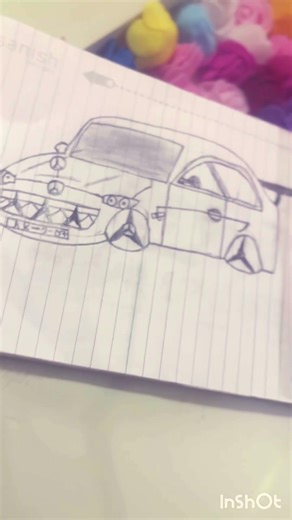 Mercedes drawing #mercedesbenz ￼