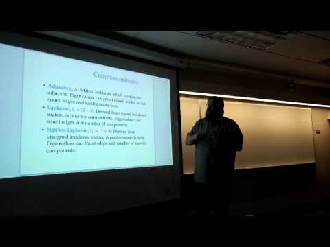 2015-09-29 Steve Butler - Aspects of the normalized Laplacian matrix (colloquium)