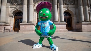 Rescued Commonwealth Games mascot Clyde finds new home in Glasgow school