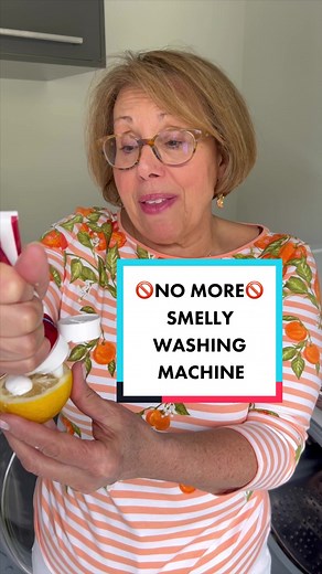 🍋Have you ever forgotten to change the laundry load and mistakenly left the wet load in the washer overnight…only to find a smelly washer the next day? Here is a hack to get rid of that yucky mildew smell. Just cut a lemon in half and cover the cut side with toothpaste - about a tablespoon. Toss lemon halves into your empty washer and run the washer on speed wash with very hot water. After the cycle is finished, you have a fresh smelling washer - and for very little cost. You can buy expensive 