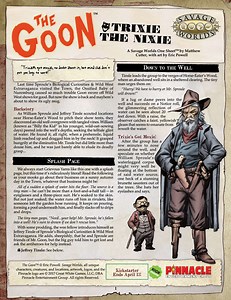 Goon: Trixie the Nixie - Pinnacle Entertainment | The Goon | DriveThruRPG