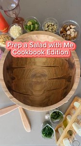 22K views · 615 reactions | Prep a Salad with me while I tell you what it’s like to write a cookbook. Preorder now, link in Bio and stay tuned for a fabulous giveaway for all who have preordered. | The Salad Lab | Facebook