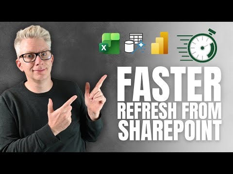 Fix your slow Power Query refresh from SharePoint (700% faster)