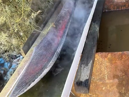 大刀淬水工艺技术