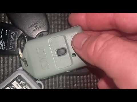 Doorking Remote - How to change the battery