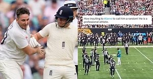 'Jarvo 69' bypasses security again! Infamous cricket pitch invader gatecrashes NFL match in London - WATCH