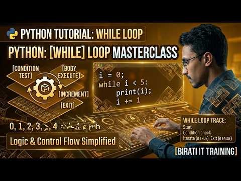Python While Loop Tutorial | Complete Guide to Logic & Control Flow