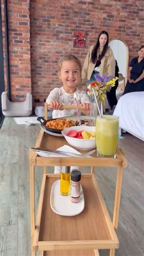 Manick Bhan on Instagram: "Sometimes a “product launch” looks like your daughter rolling breakfast into the room. Ruby planned the whole thing for Sophia’s birthday and treated it like the most important delivery of the day. We’ve definitely got a little project manager in the making. Watching her think it through, set it up, and proudly make it happen was the best part. Happy birthday once again @sophiadeluz. You’re loved in the biggest and smallest ways every day."