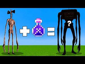 All Mobs and Bosses Transformation in Minecraft! All Horror Mobs Transformations!