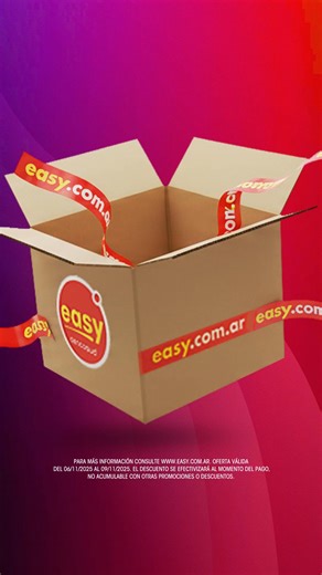Easy a todo con Cyber Week 🛒✨ Aprovechá hasta 50% OFF en los locales y en easy.com.ar | Easy