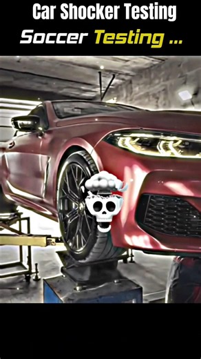 Car Shocker Testing 😱👑 #bmw #mercedes #bmwwin #shorts