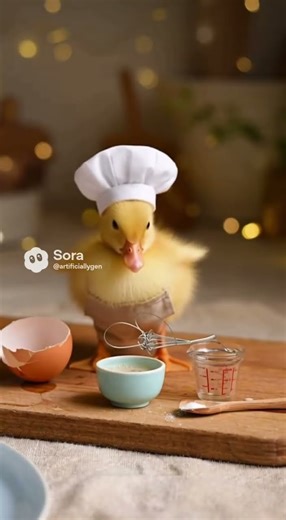 Duckling Cooking! #asmr