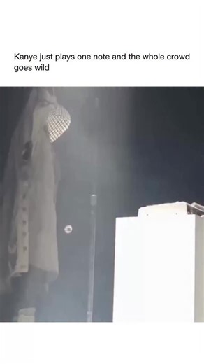 Pop Music on Instagram: "This moment comes from Kanye West’s 2013 Yeezus Tour, during live performances of “Runaway.” The song opens with a single, instantly recognizable piano note — and by this point in his career, the crowd needed nothing more than that to explode. As soon as Kanye pressed the key, fans reacted before a word was sung, already knowing what was coming. He often let the moment breathe, standing still as the audience screamed, before launching into the performance and his extende