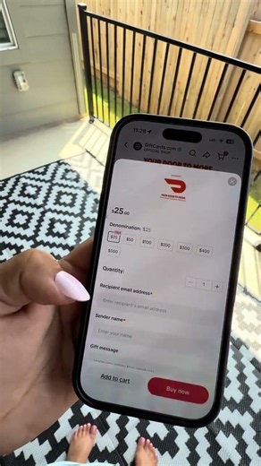 DOORDASH GIFT CARDS ARE ON TIKTOK! Check your coupons! #doordash #giftsforher #giftsforhim