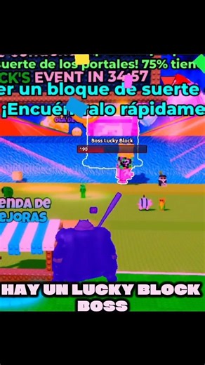 This is the Giant Lucky Block in Escape the Tsunami by Brainrots ✅