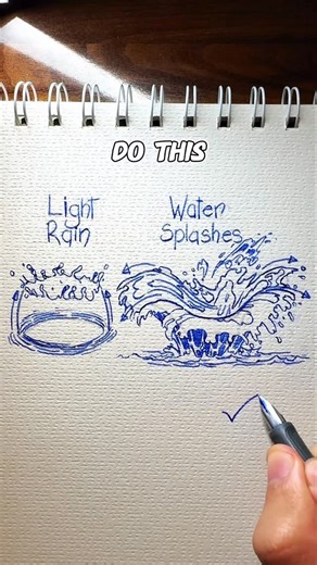 Studioyaart Vasco on Instagram: "✨Water drawing tutorial SuperEasy✨ . This reel was inspired by the How to Think When You Draw book created by Lorenzo. . #howtodraw #arttutorial #perspective #artist #trending #artistoninstagram #viral #fyp"