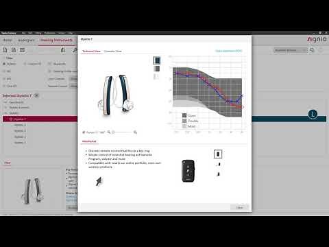 Hearing aid selection with Connexx 9 | Signia Hearing Aids