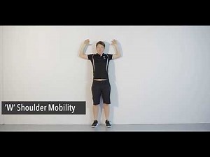 'W' Exercise for Shoulder Mobility - Open Up Your Shoulders & Chest, Improve Posture