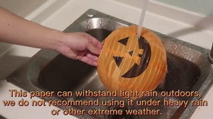 Extra Large Jack O Lanterns Halloween Decorations Outdoor Pumpkin Decor Paper Lanterns with Lights Pumpkin Lights with Remote Control Halloween Decorations Indoor Outdoor Pumpkin Lights