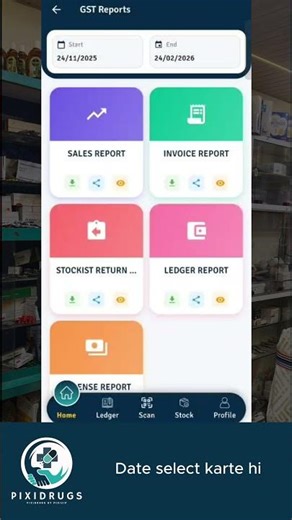 Pixidrugs GST Filing Process | Generate GST Report Easily#Pixidrugs#GSTReport