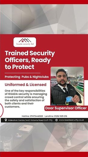 Certificated Door Supervisor