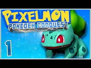 Minecraft Pixelmon PokéDex Conquest [Ep.1] - First In The Dex!