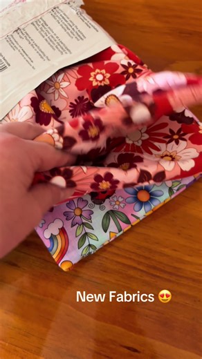 New fabrics are in!! #sewing #handmade #australian #fyp #smallbusiness #sahm #outback #craft
