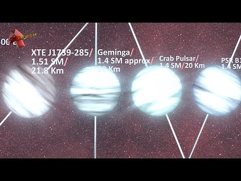 Pulsars vs Stellar Black Holes Size Comparison: Exploring Neutron Stars