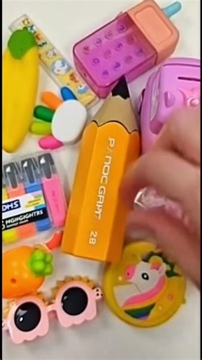 Satisfying 29th Unboxing And Review Big Colorbox Pencil Carrot Shape sharpner etc Staitionary items