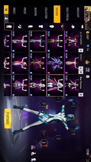 "FF Bundle Dance Story #ff #freefire #dance