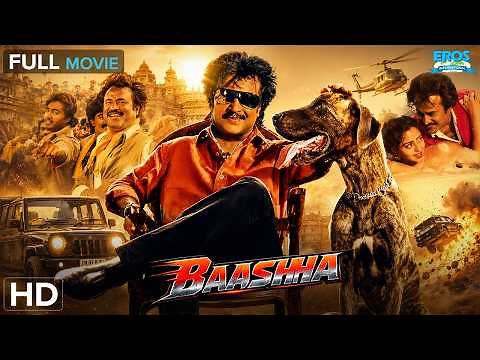 Baashha - பாஷா (1995) Full Tamil Movie | Rajinikanth | Nagma | Raghuvaran | Superhit Action Drama