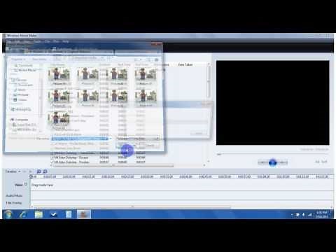 Tutorial: Stop motion using Windows Movie Maker