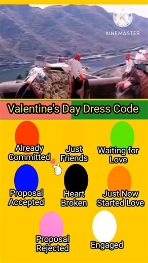 Vinoth Vkms Kumar on Instagram: "Valentine's Day❤ Color code meaning❤ #vkmsviews #valentinesday"