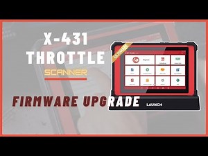 How to Perform Firmware Upgrade of X-431 Throttle?
